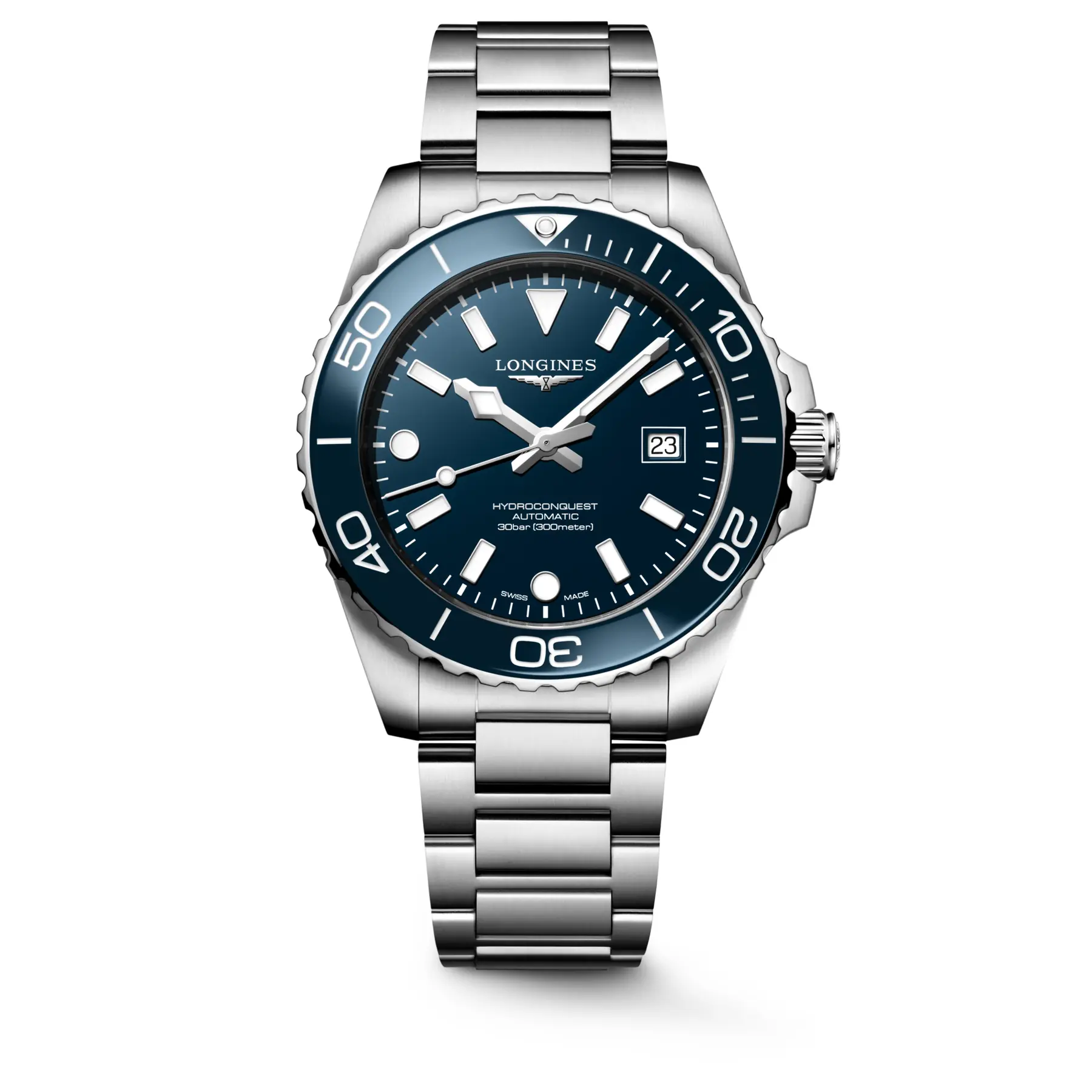 longines-l3-788-4-96-6-01 Longines HydroConquest 2026 42 мм L3.788.4.96.6 — изображение 1